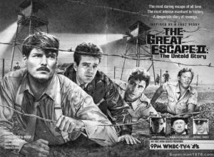 CHRISTOPHER REEVE- The Great Escape II: The Untold Story. November 6, 1988.
Caped Wonder Stuns City!