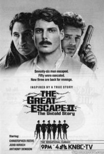 CHRISTOPHER REEVE- The Great Escape II: The Untold Story. November 7, 1988.
Caped Wonder Stuns City!